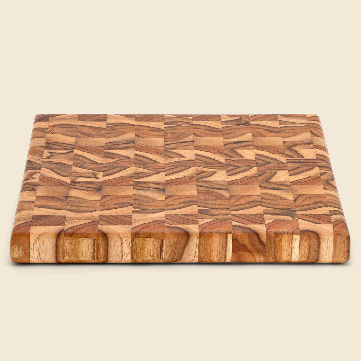 Small Pendleton Round-Up Teak Cutting Board