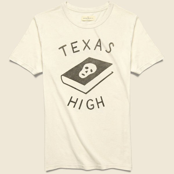 Lone Star Cowboy Tee - Vintage White