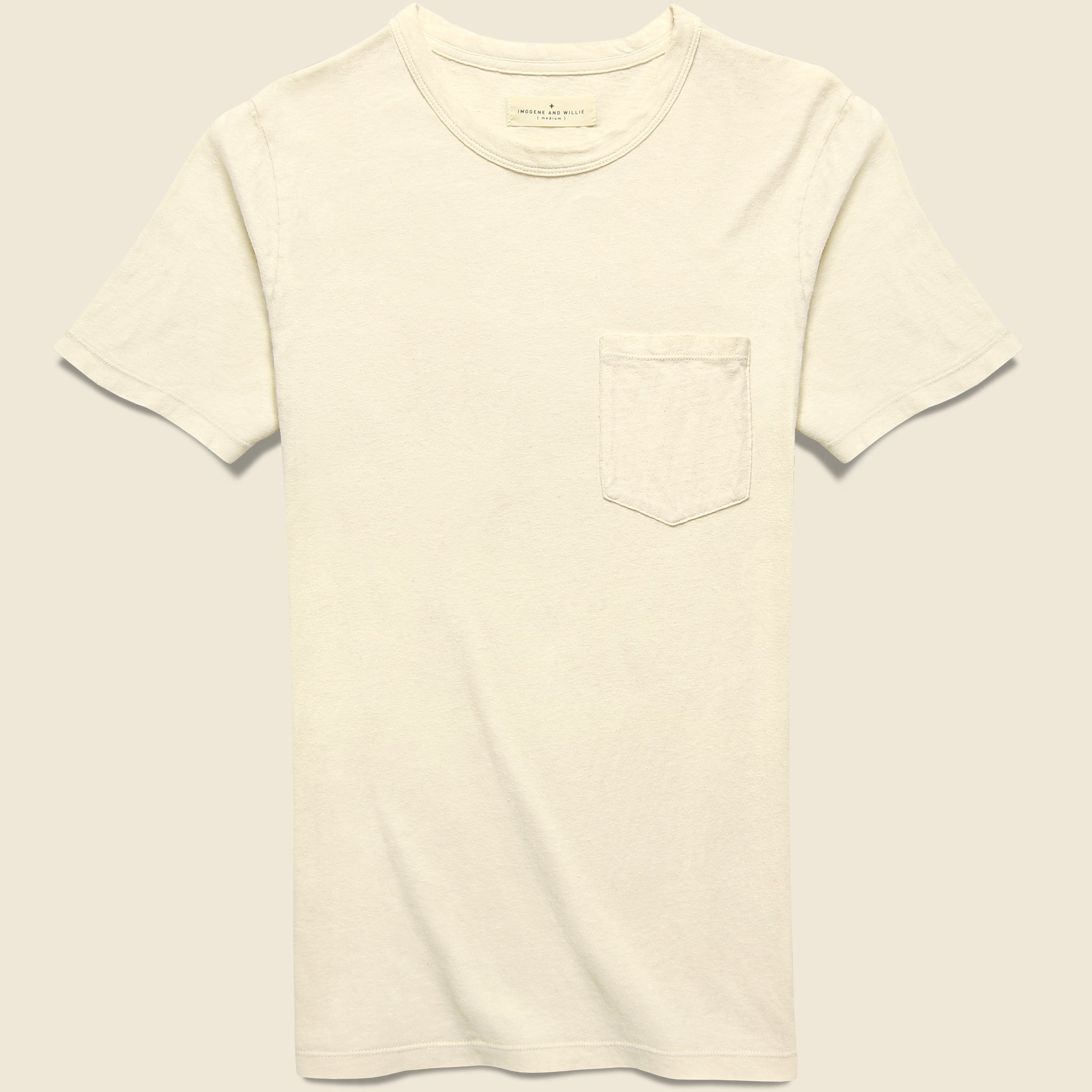 Pocket Tee - Vintage White