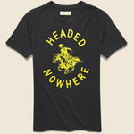Headed Nowhere Tee - Black - Imogene + Willie - STAG Provisions - Tops - S/S Tee - Graphic