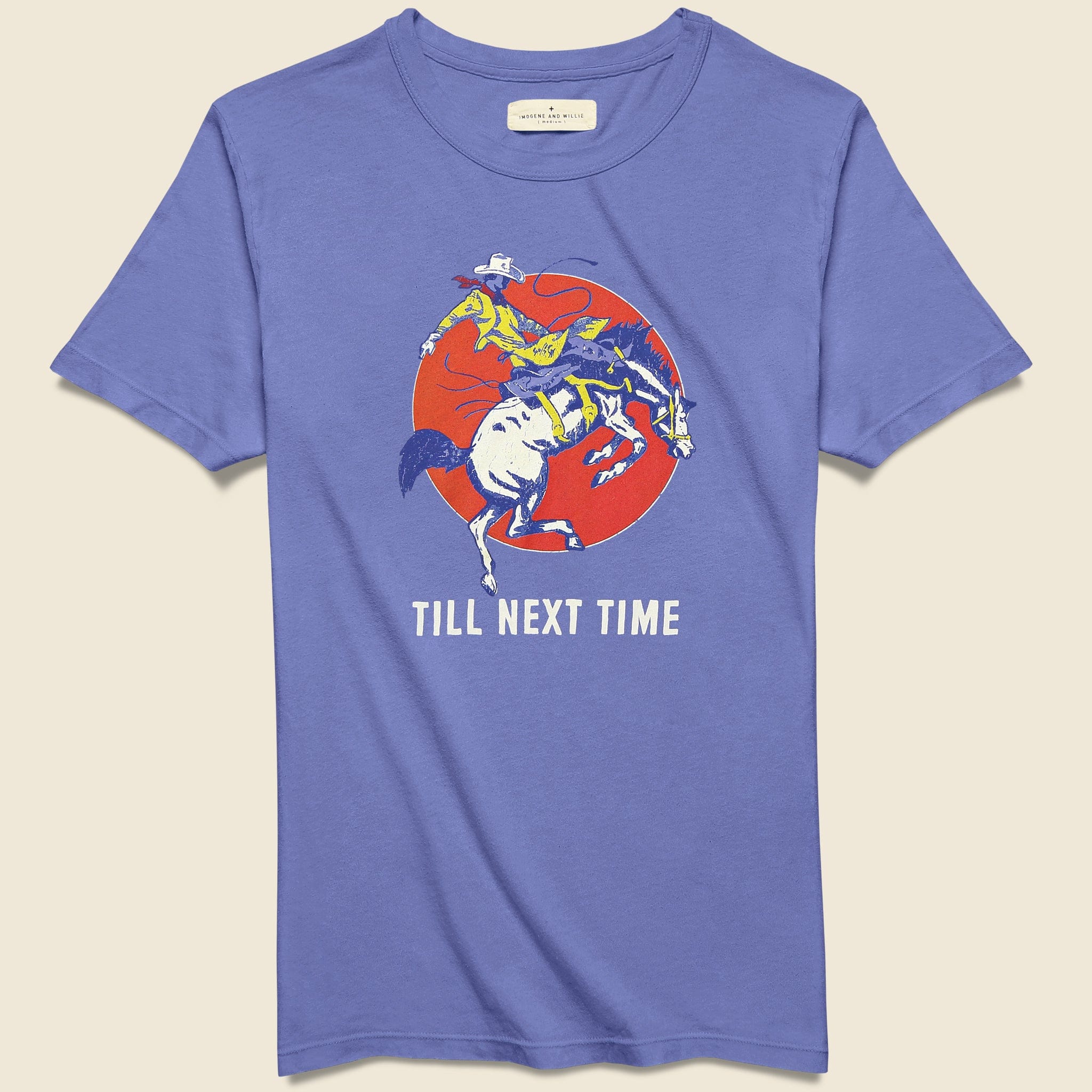 Till Next Time Tee - Light Blue - Imogene + Willie - STAG Provisions - Tops - S/S Tee - Graphic