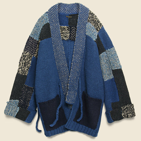Tugihagi Kakashi Cardigan - Blue