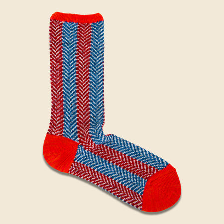 96 Yarns Herringbone Stripe Socks - Trico