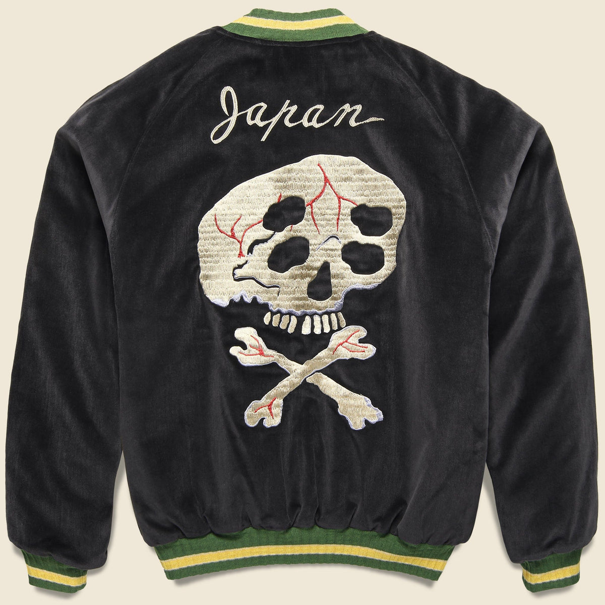 トップス VERONICA skull Napoleon velour jacket KAPFW22003_b_1200x1200.