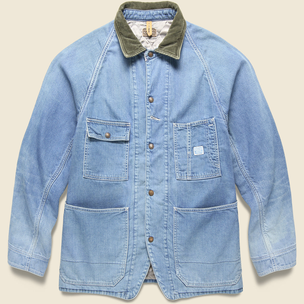 ジャケット・アウター [2] Kapital Denim Lined Cactus Coverall 8oz Denim Lined Cactus Coverall - Light Indigo