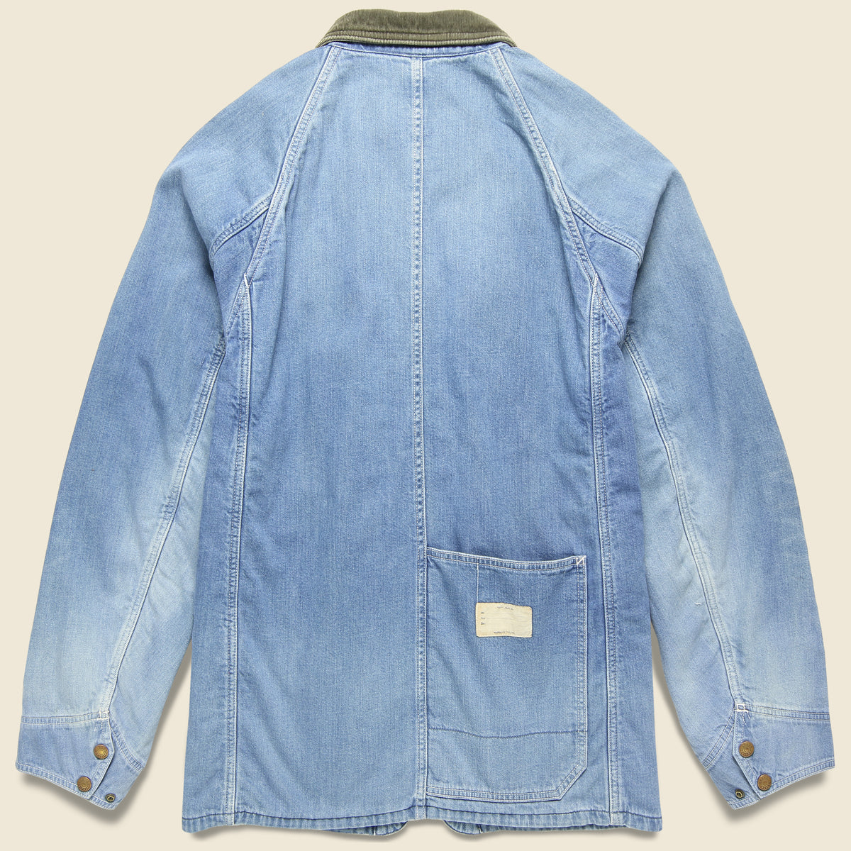8oz Denim Lined Cactus Coverall - Light Indigo