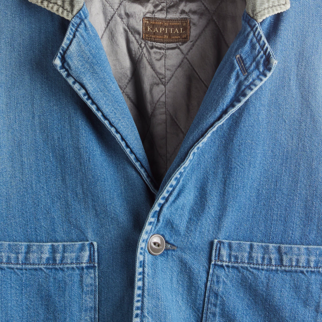 8oz Denim Lined Cactus Coverall (PRO) - Kapital - STAG Provisions - W - Outerwear - Coat/Jacket