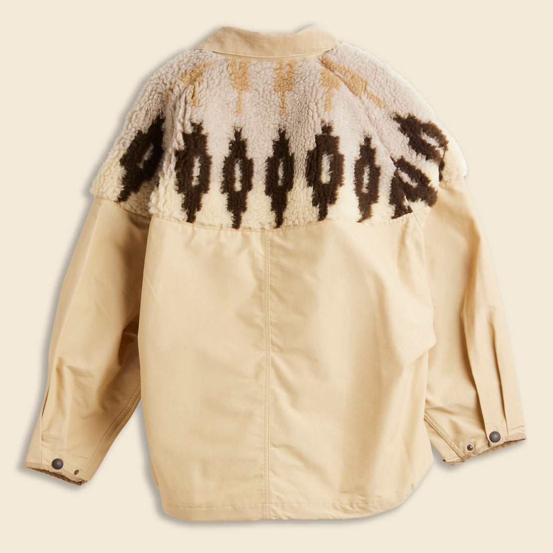 60/40Cloth x BOA Fleece NORDIC Anorak - Ecru - Kapital - STAG Provisions - W - Outerwear - Coat/Jacket