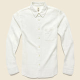 Vintage Double Gauze Shirt - White - KATO - STAG Provisions - Tops - L/S Woven - Solid