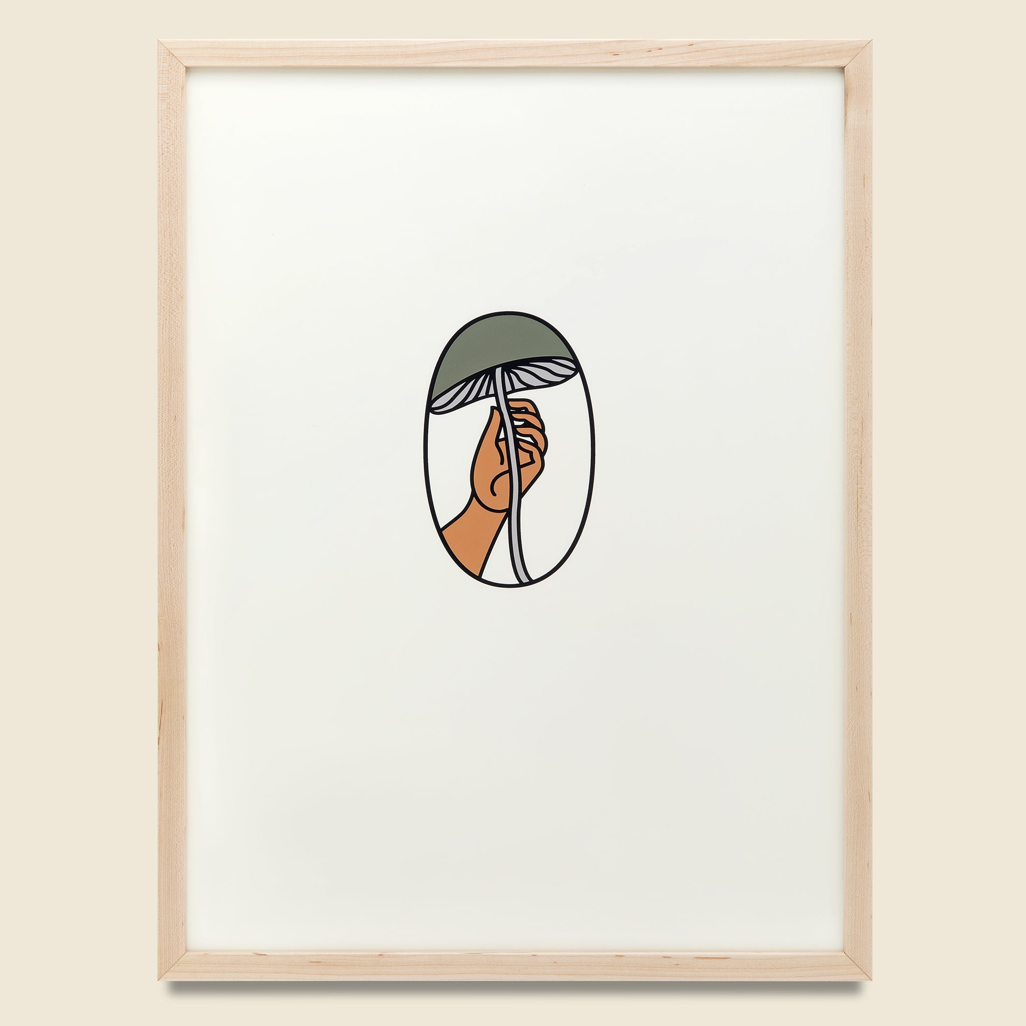 LAND Mushroom Limited Edition Print - House of LAND - STAG Provisions - Home - Art & Accessories - Print