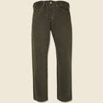 501 Straight Jean - Dark Brown - Levis Premium - STAG Provisions - Pants - Denim