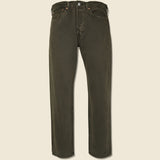 501 Straight Jean - Dark Brown - Levis Premium - STAG Provisions - Pants - Denim
