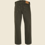 501 Straight Jean - Dark Brown - Levis Premium - STAG Provisions - Pants - Denim