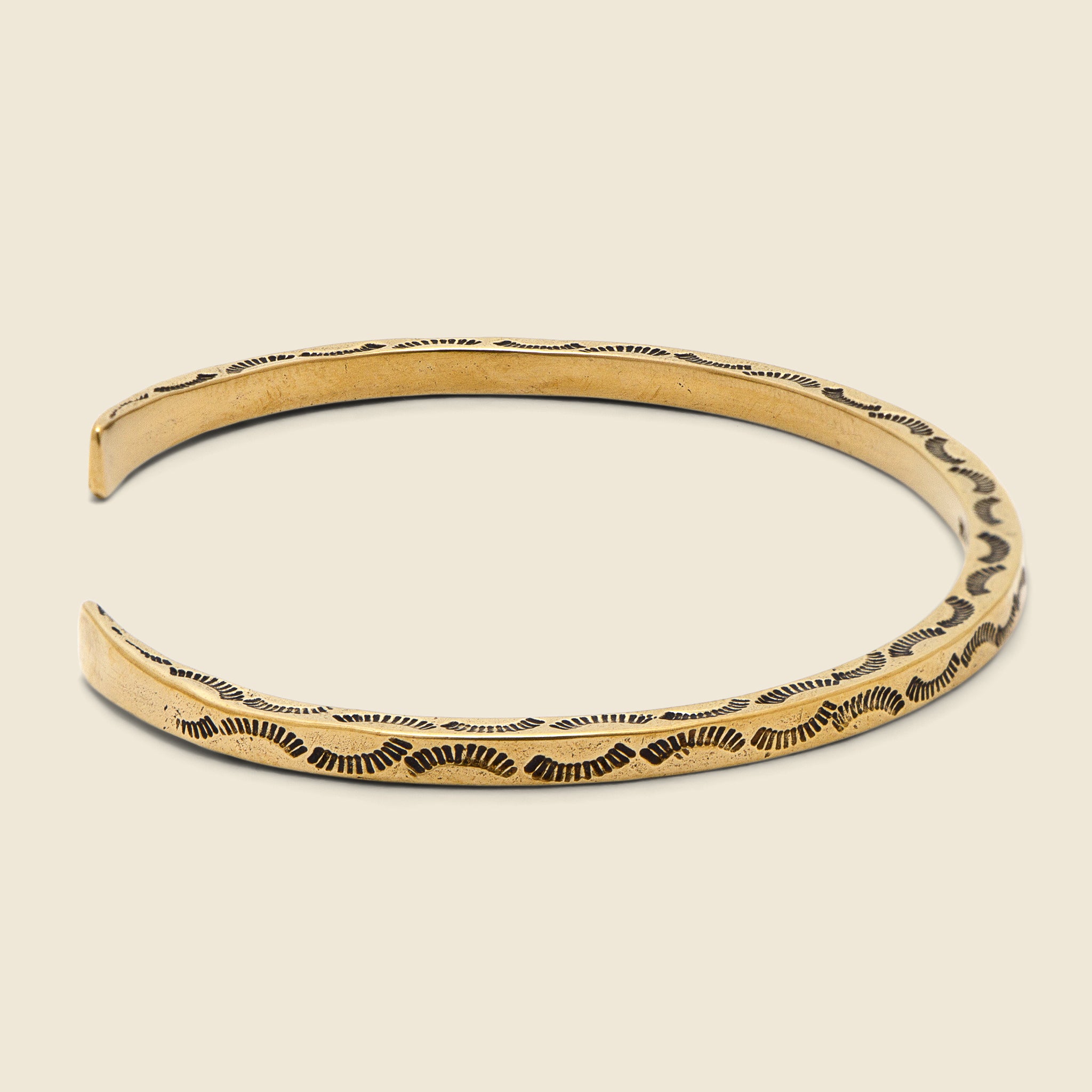 Durango Cuff - Brass - LHN Jewelry - STAG Provisions - Accessories - Cuffs