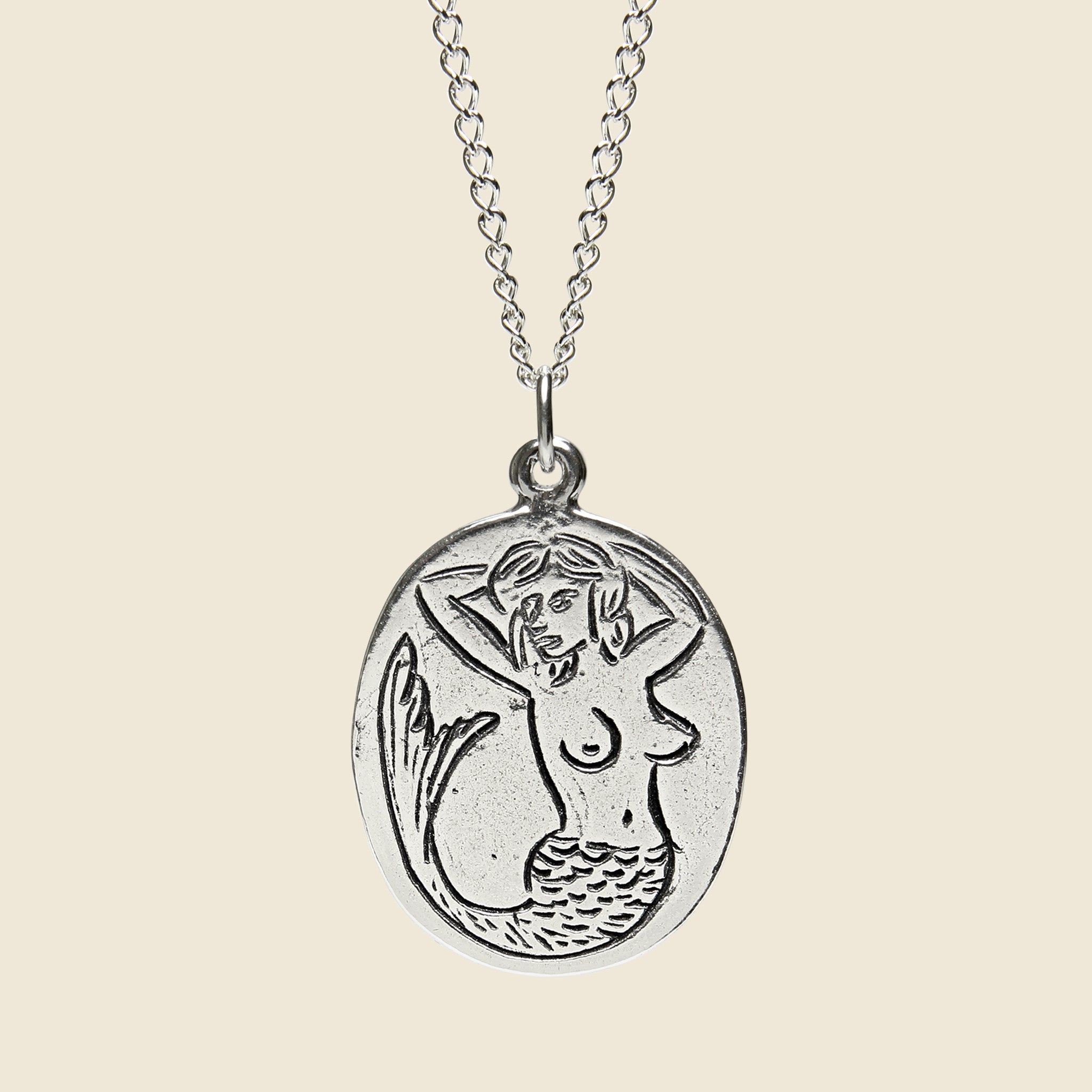 Mermaid Necklace - Sterling Silver - LHN Jewelry - STAG Provisions - Accessories - Necklaces