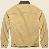 Lined Trucker Jacket - Dijon Canvas - Levis Premium - STAG Provisions - Outerwear - Coat / Jacket