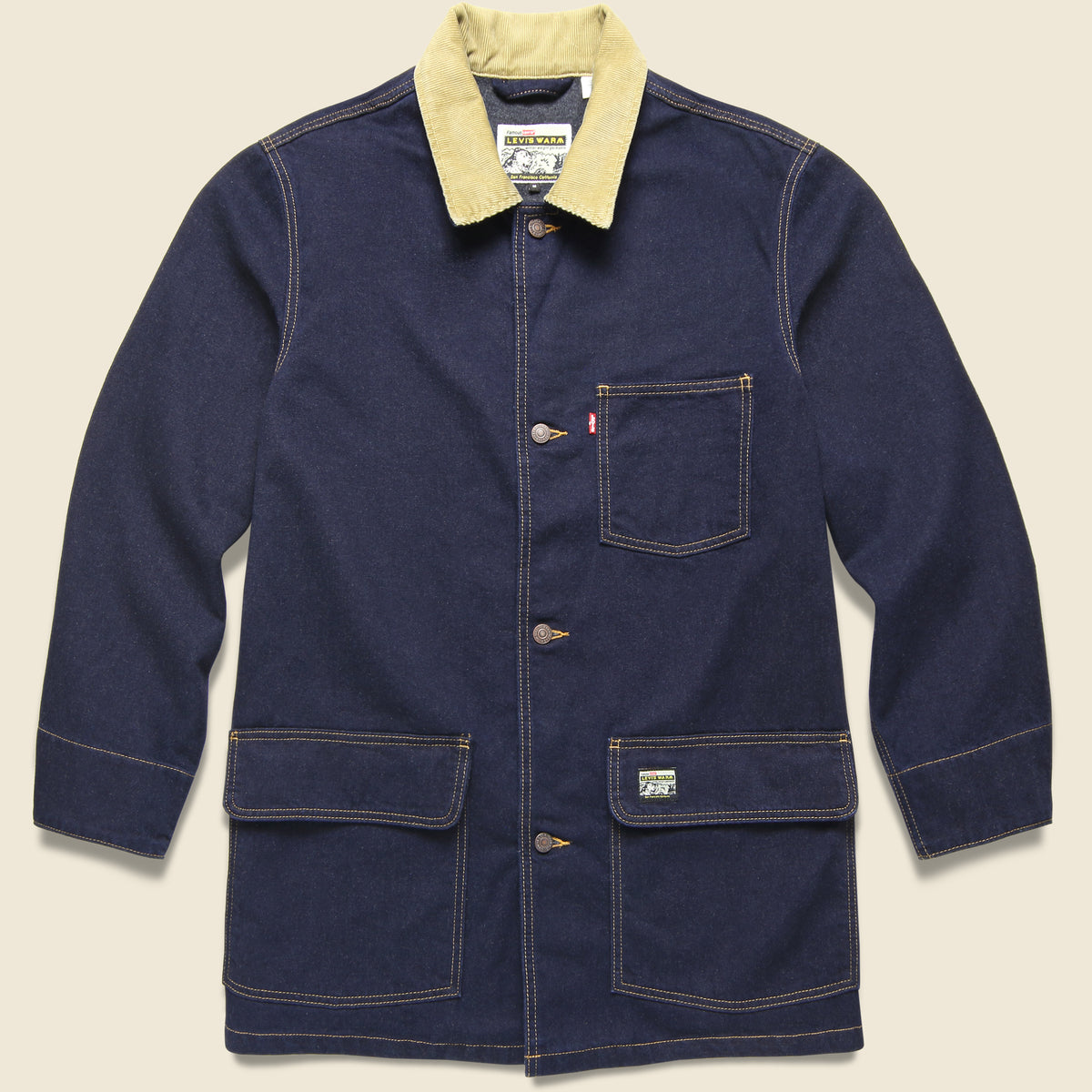 Cypress Chore Coat - Dark Indigo Rinse