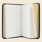 "LITTLE BLACK BOOK" Leather Journal - Black - Paper Goods - STAG Provisions - Gift - Books