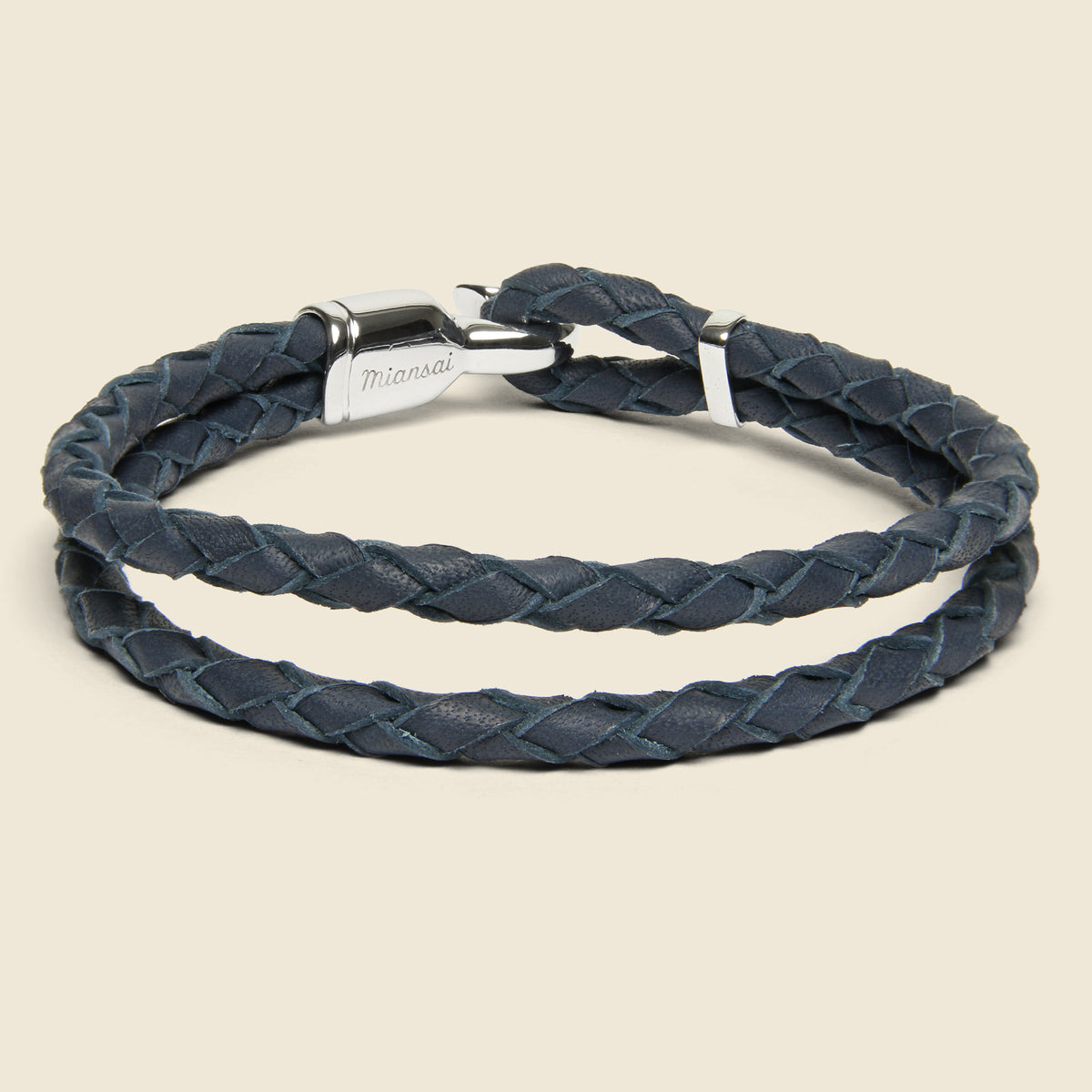 Miansai Hook Rope Bracelet, Blue, Men's