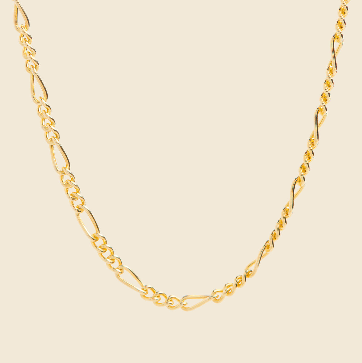 Miansai Men's 3mm Cuban Chain Necklace, Gold, Size 24 in.