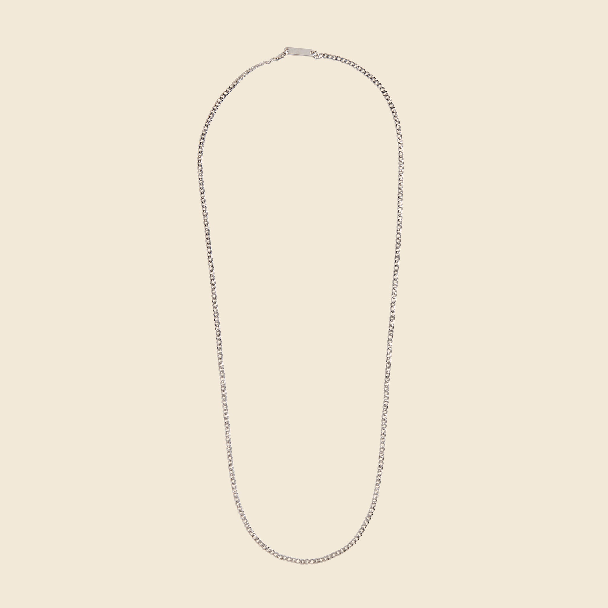 3mm Cuban Chain Necklace - Sterling Silver - Miansai - STAG Provisions - Accessories - Necklaces