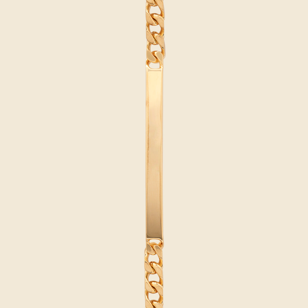 Miansai Men's 3mm ID Figaro Chain Bracelet, Sterling Silver, Size M