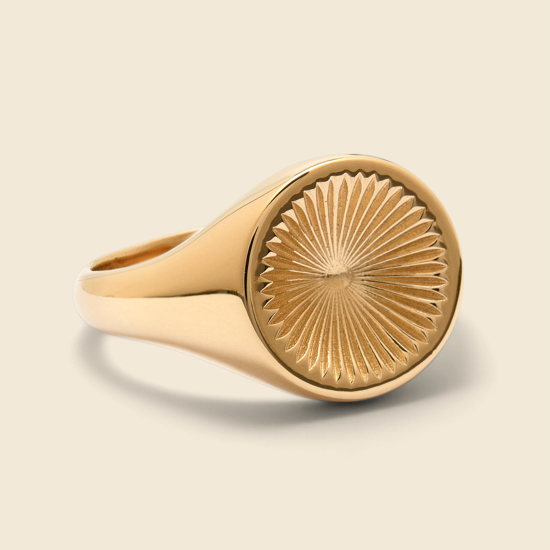 Solar Signet Ring - Gold Vermeil - Miansai - STAG Provisions - W - Accessories - Ring
