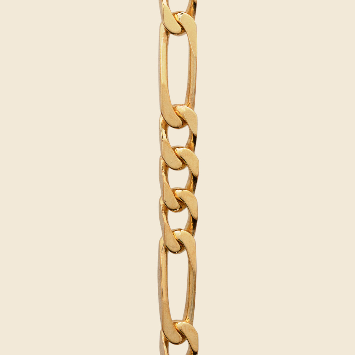 Khloe Jewels Seville Figaro Bracelet / Anklet 5mm Gold