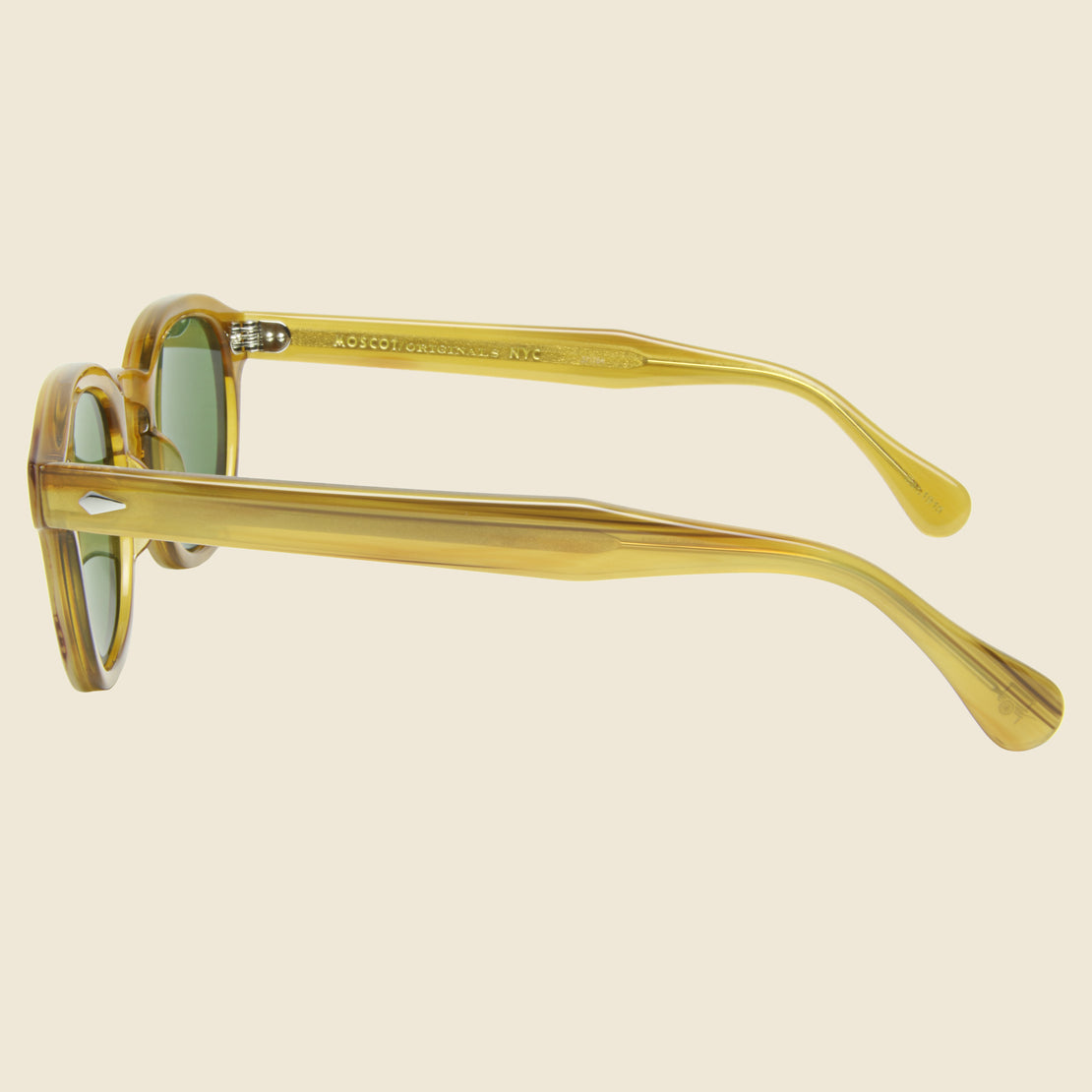 Lemtosh 49mm - Blonde/Calibar Green - Moscot - STAG Provisions - Accessories - Eyewear