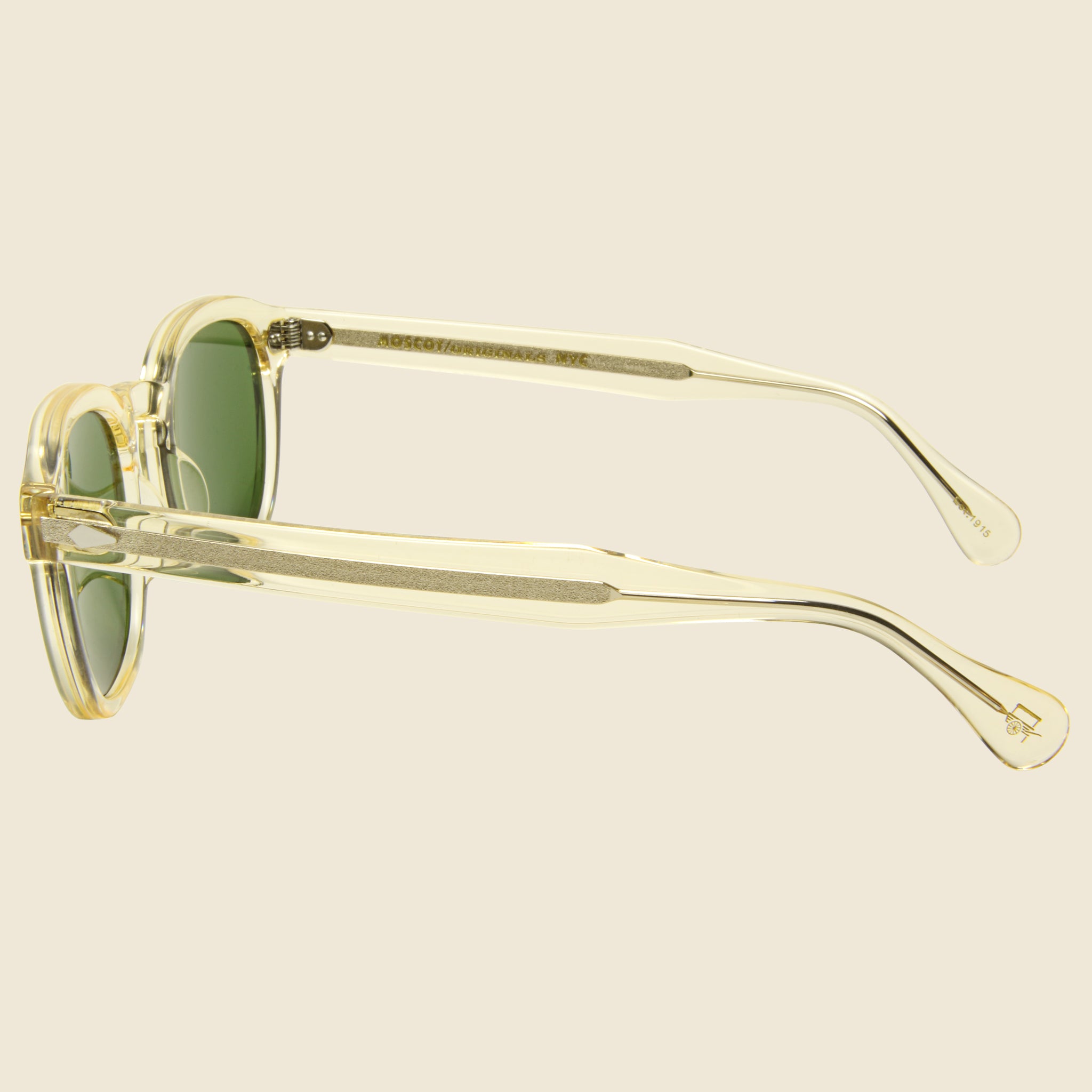 Lemtosh 49mm - Flesh/Calibar Green - Moscot - STAG Provisions - Accessories - Eyewear