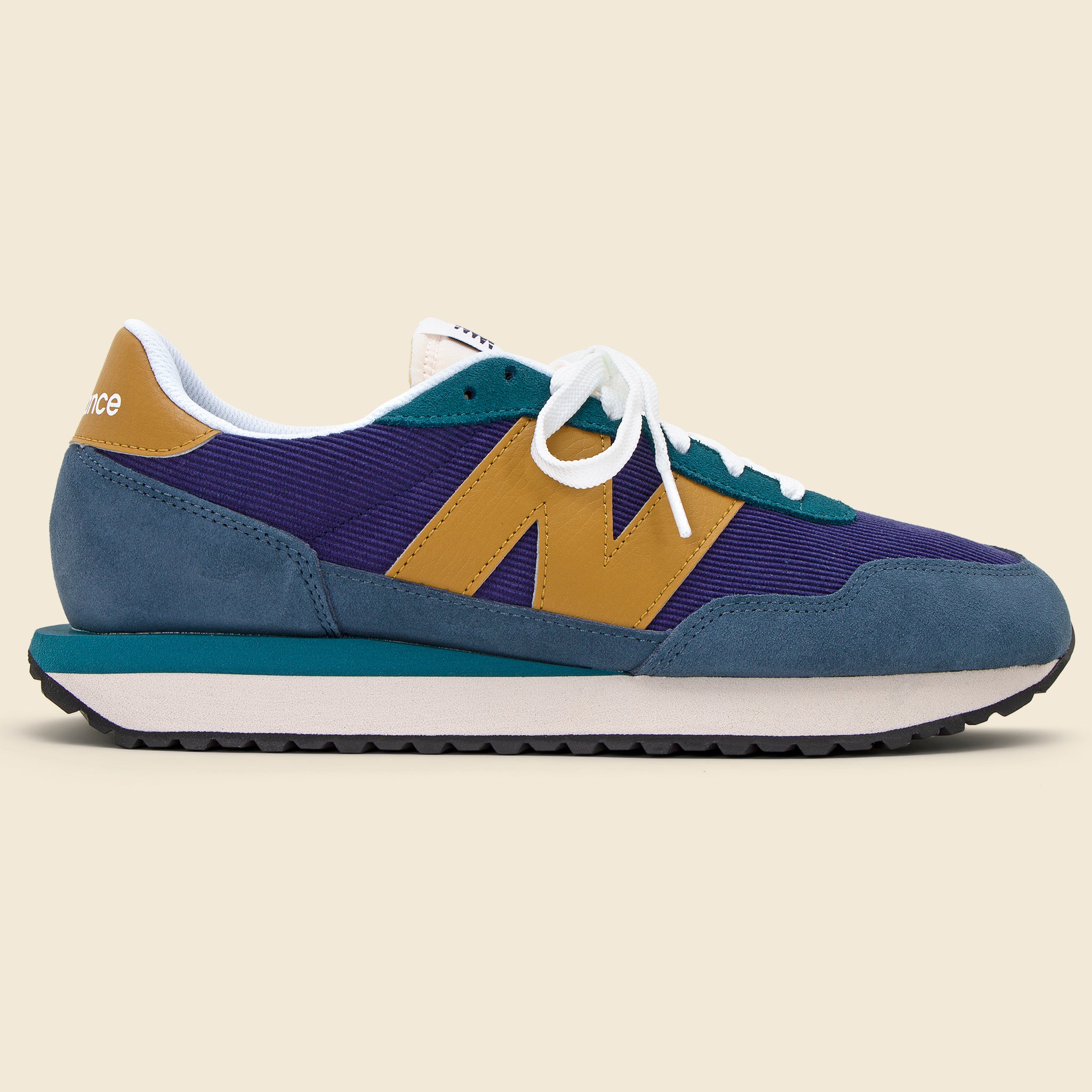 237V1 Sneaker Mountain Teal/ Gold Moss