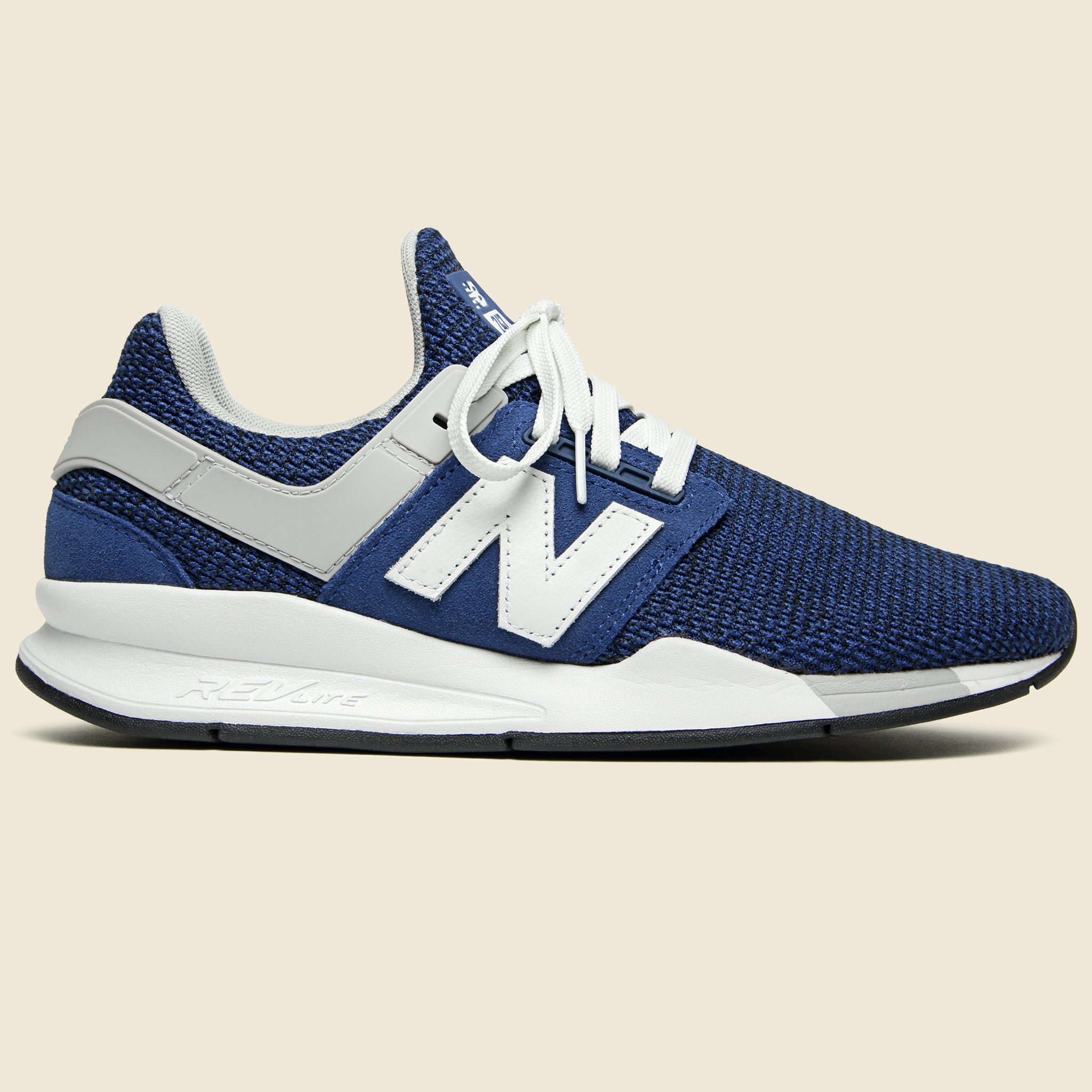 247 Blue New Balance Revlite 247 Navy New Balance Shoes New Balance 247 Womens Mesh Revlite Sneakers