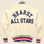 1960s Hearst All Stars Bomber Jacket - Cream - Vintage - STAG Provisions - One & Done - Apparel