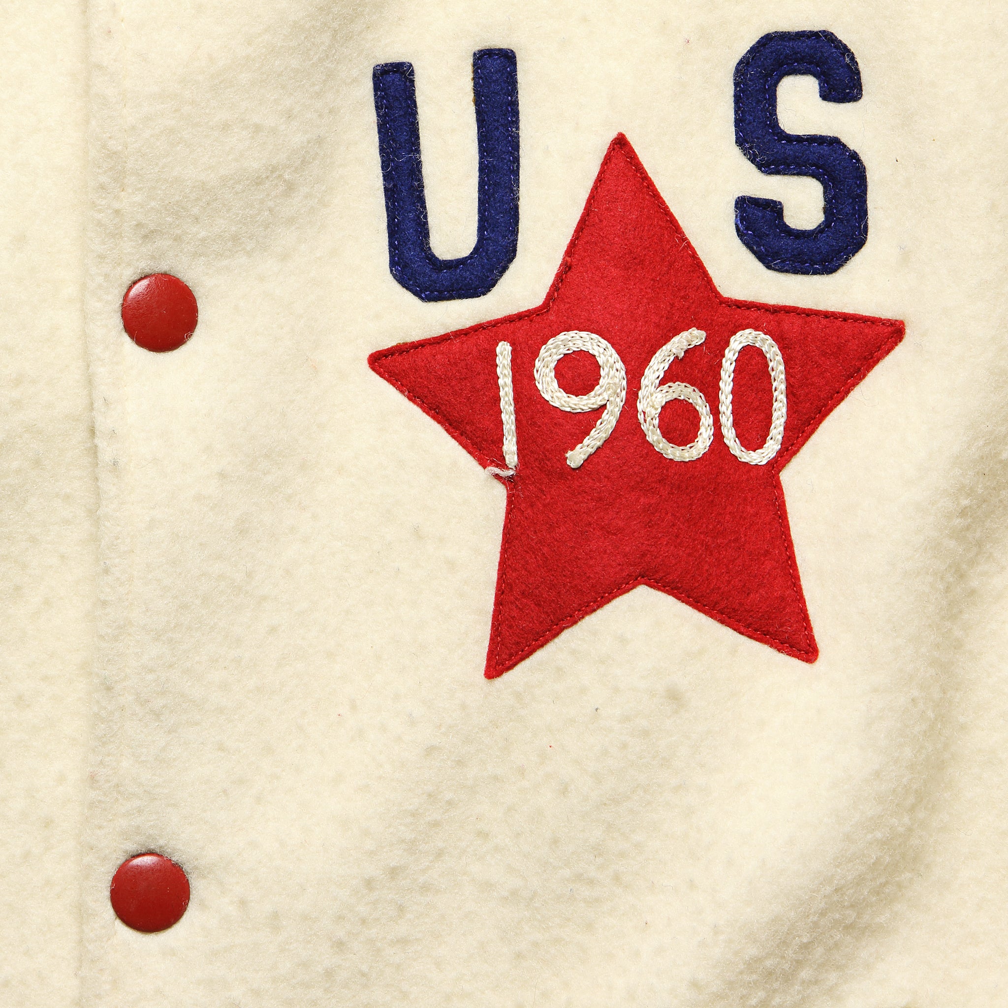 1960s Hearst All Stars Bomber Jacket - Cream - Vintage - STAG Provisions - One & Done - Apparel