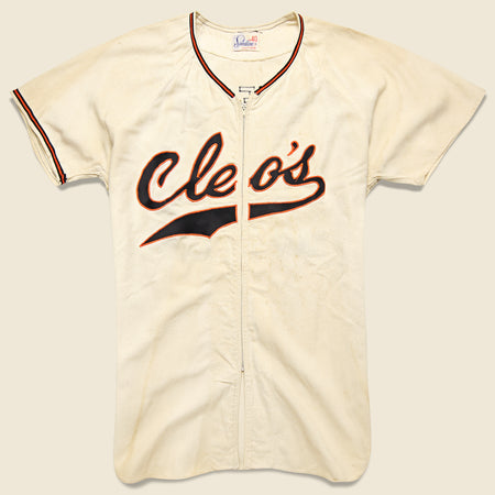 Cleo's Car Wash Zip Up Jersey - Cream