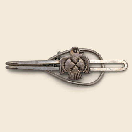 Thunderbird Tie Bar - Sterling Silver