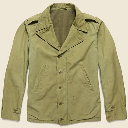 WWII Air Force Utility Jacket - Military Green