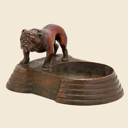 Bulldog Catch All - Brass
