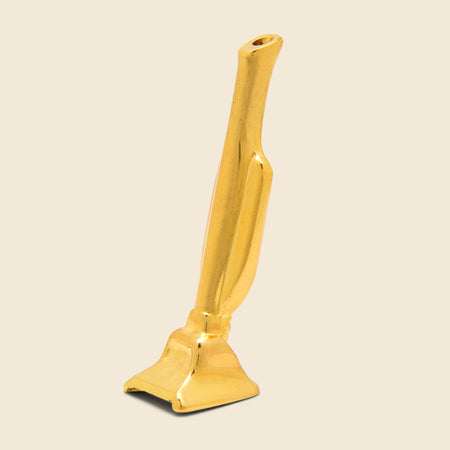 1970s Cocaine Straw - Brass