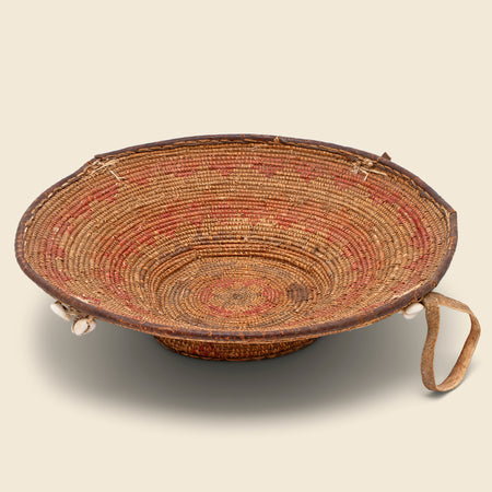 African Coiled Basket