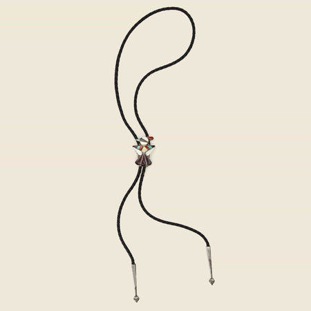 Vintage Zuni Thunderbird Bolo Tie