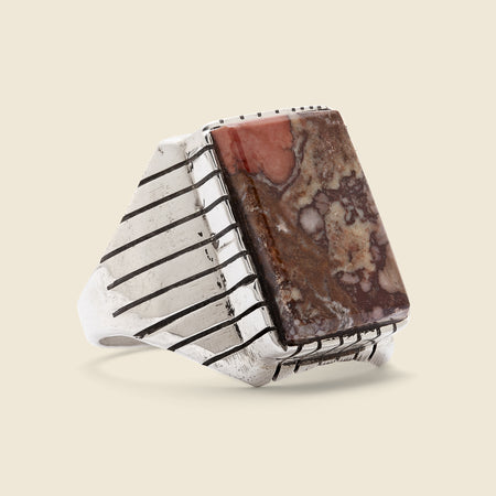 Navajo Made Horse Stone Ring #2