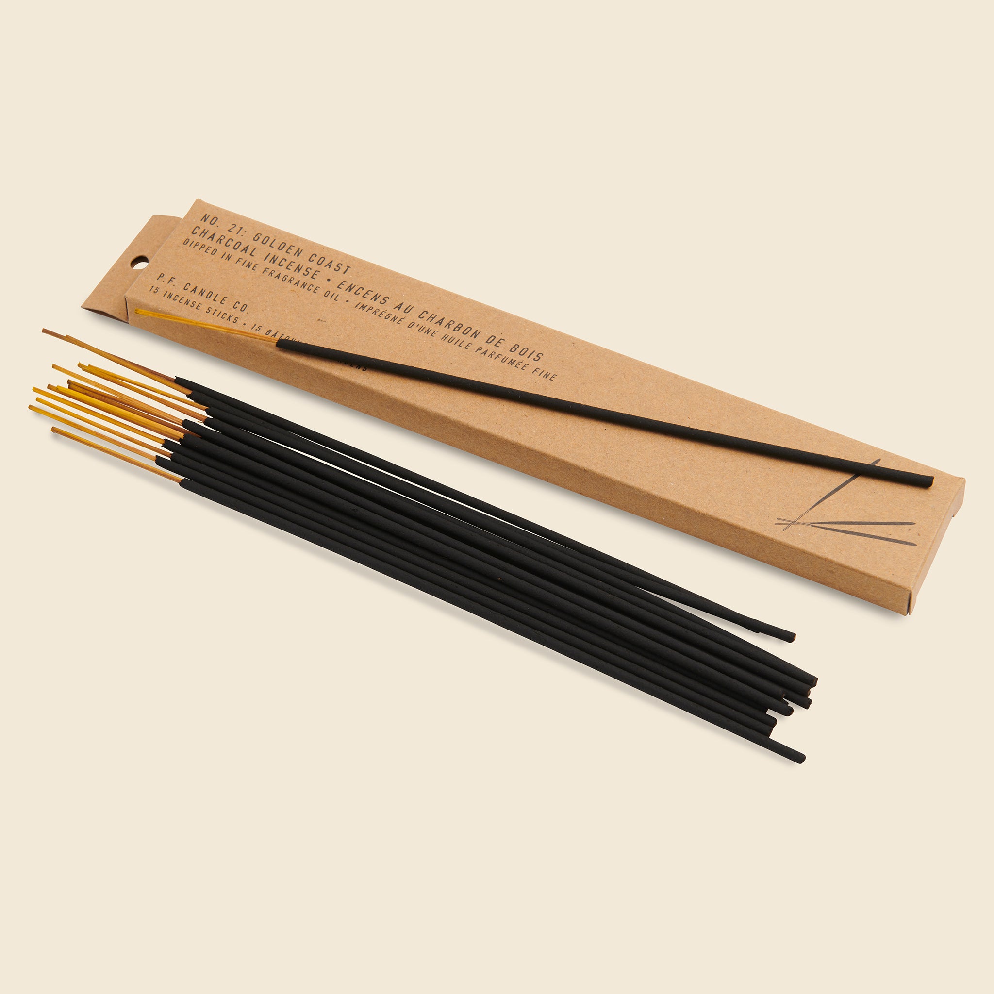 Golden Coast Charcoal Incense - Home - STAG Provisions - Home - Fragrance - Incense