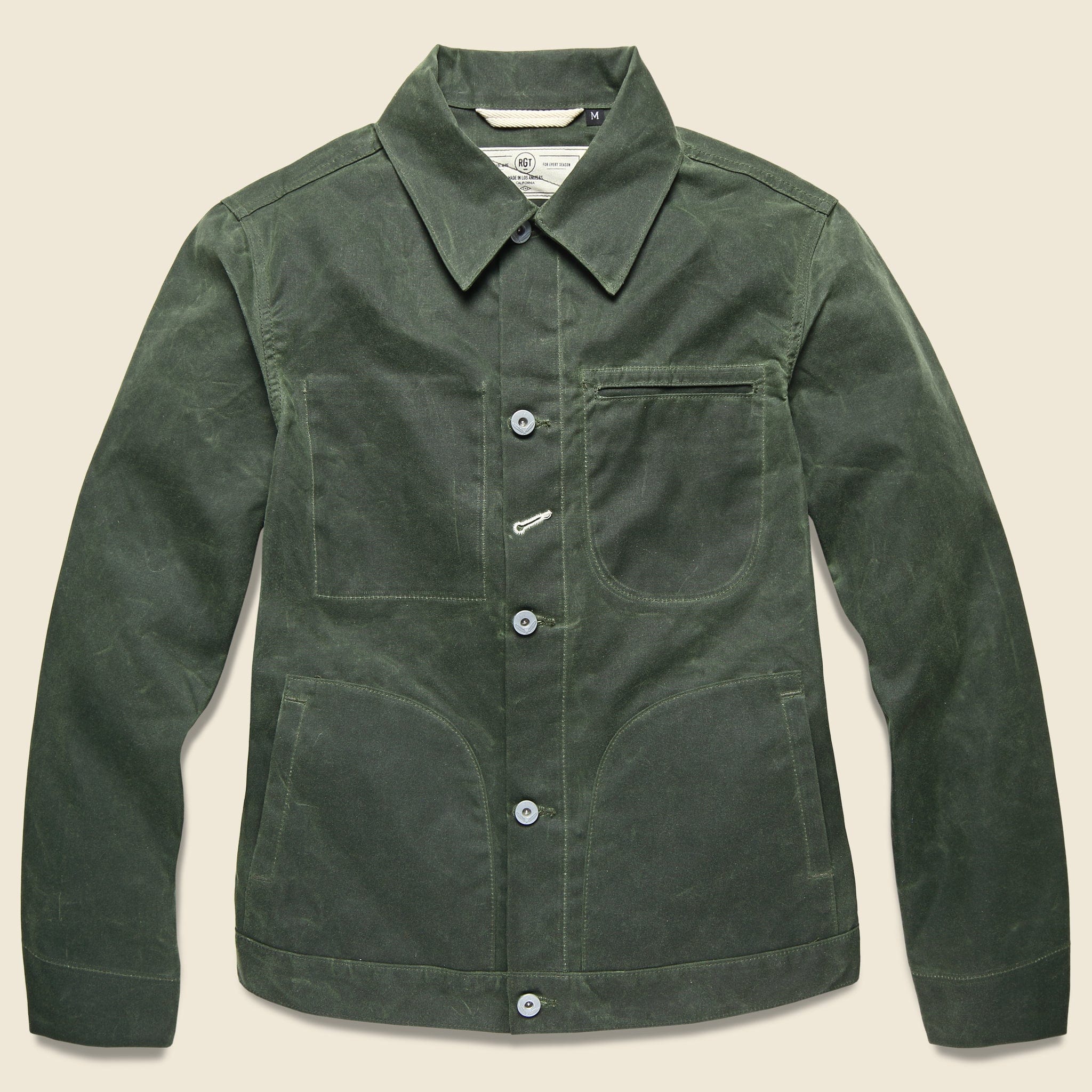 Supply Jacket - Waxed Olive Ridgeline - Rogue Territory - STAG Provisions - Outerwear - Coat / Jacket