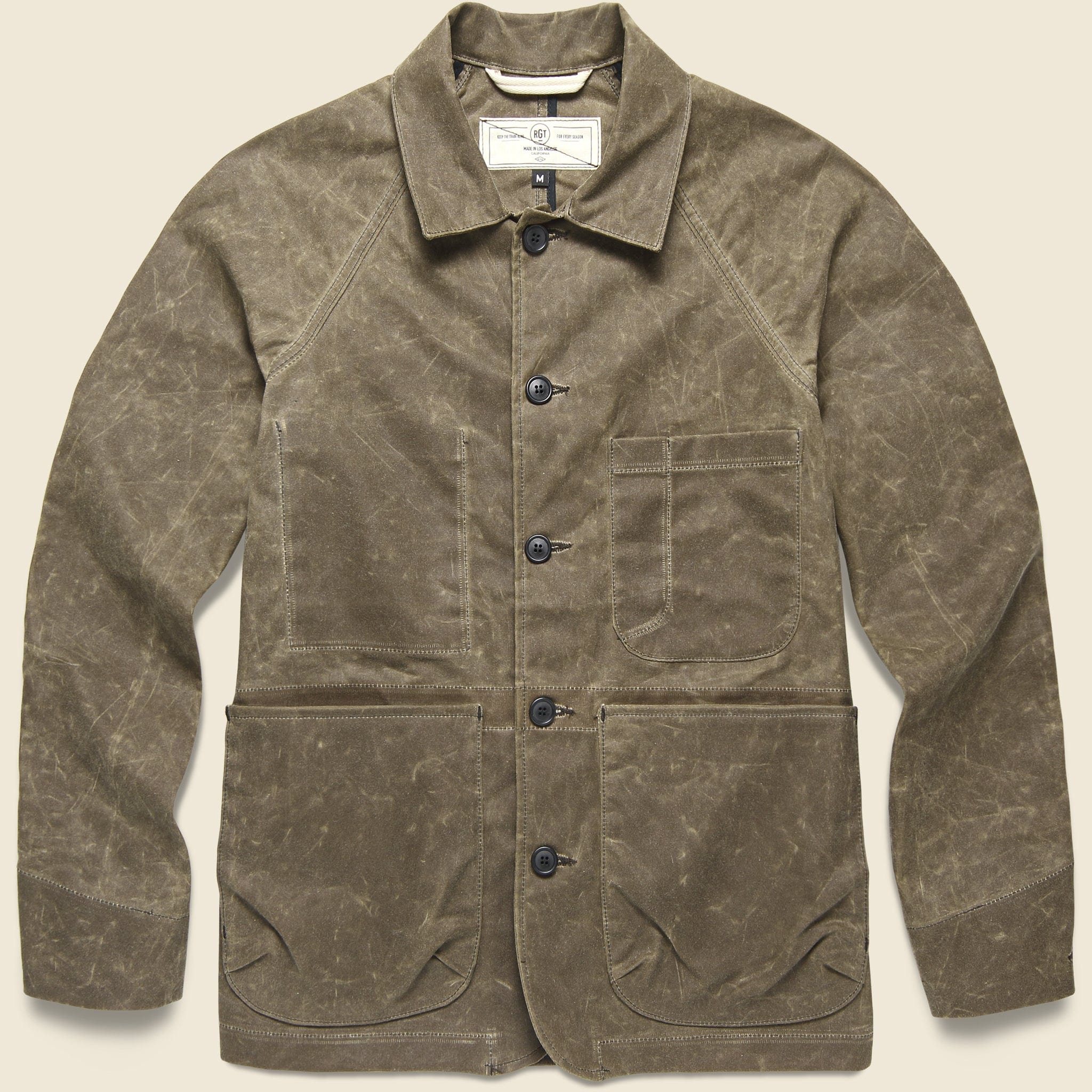 Waxed Explorer Blazer Brown