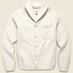 Shawl Collar Supply Jacket - 11oz Natural - Rogue Territory - STAG Provisions - Outerwear - Coat / Jacket