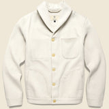 Shawl Collar Supply Jacket - 11oz Natural - Rogue Territory - STAG Provisions - Outerwear - Coat / Jacket