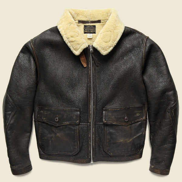 Turner Leather Jacket - Brown