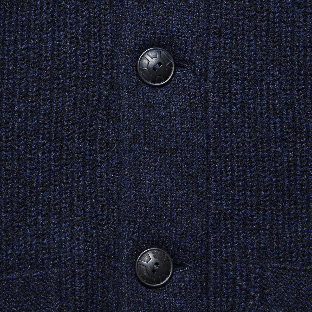 Cashmere Shawl Cardigan - Blue Black – STAG Provisions Cashmere Shawl Cardigan - Blue Black – STAG Provisions