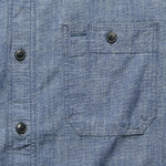 Indigo Chambray Workshirt - Rinse - RRL - STAG Provisions - Tops - L/S Woven - Solid